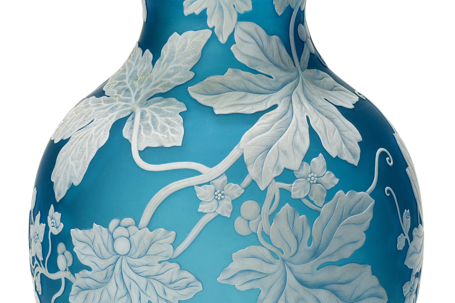 Blue vase